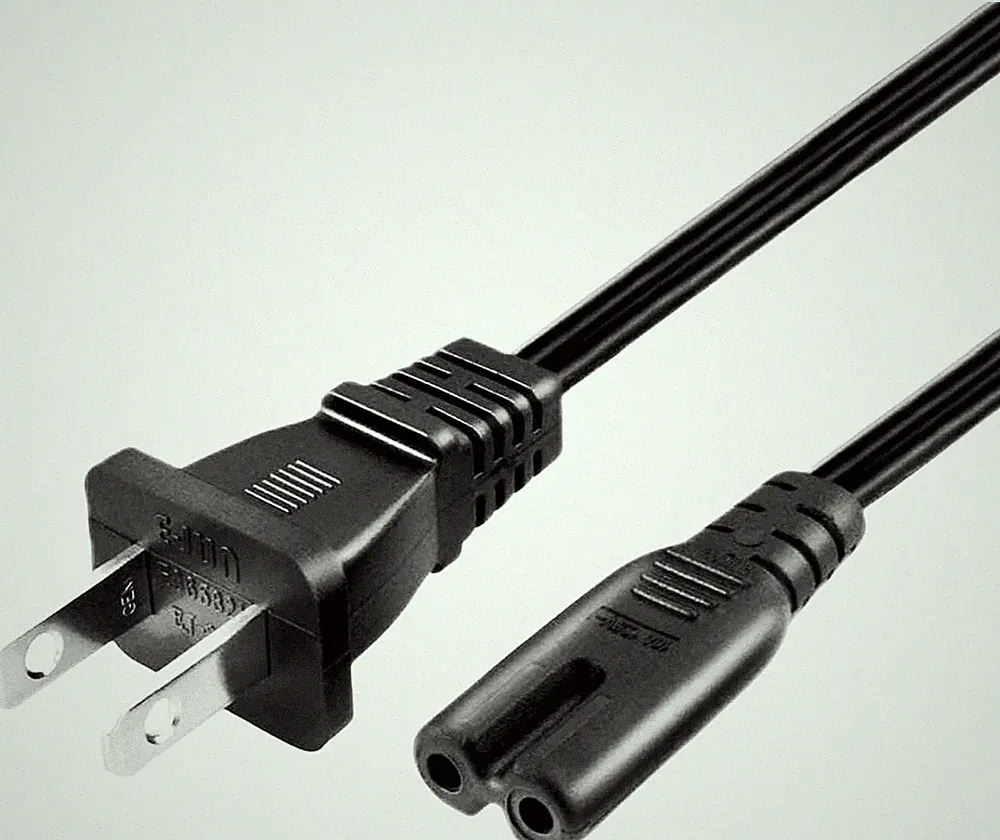 6 Feet AC Power Cord for Lift Chair or Recliner, Replacement Black