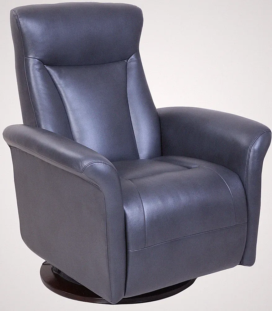 Barcalounger Chase 74-8034 Swivel Power Recliner Lounger Chair Jamestown Iron