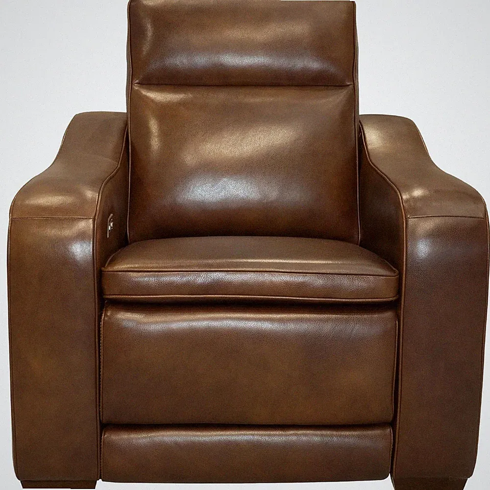 BarcaLounger Grady Power Recliner-Cocoa Brown