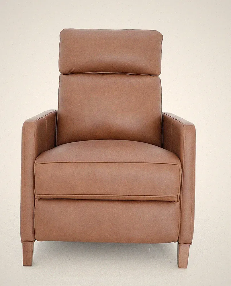 Barcalounger James Zero Gravity Power Recliner in Dobbs Saddle