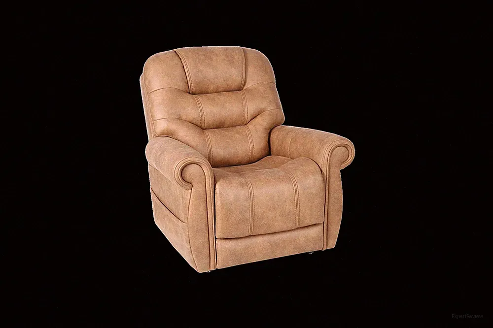 Barcalounger Lucas Power Lift Recliner w/ 3 Zone Heat in Canyon Silt