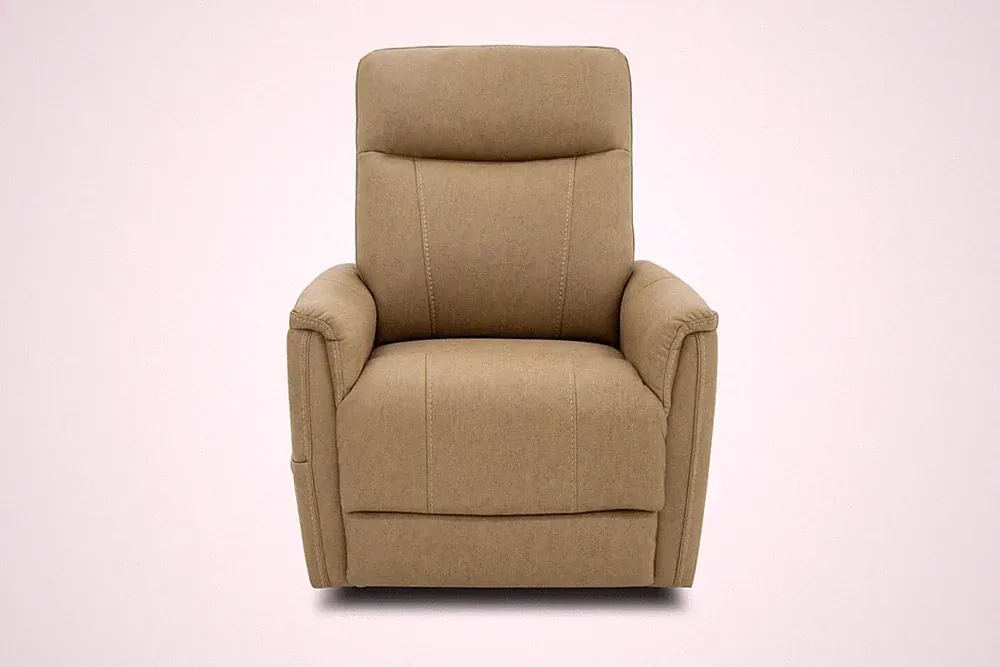 BarcaLounger Montclair Power Recliner-Jumbo-Sand