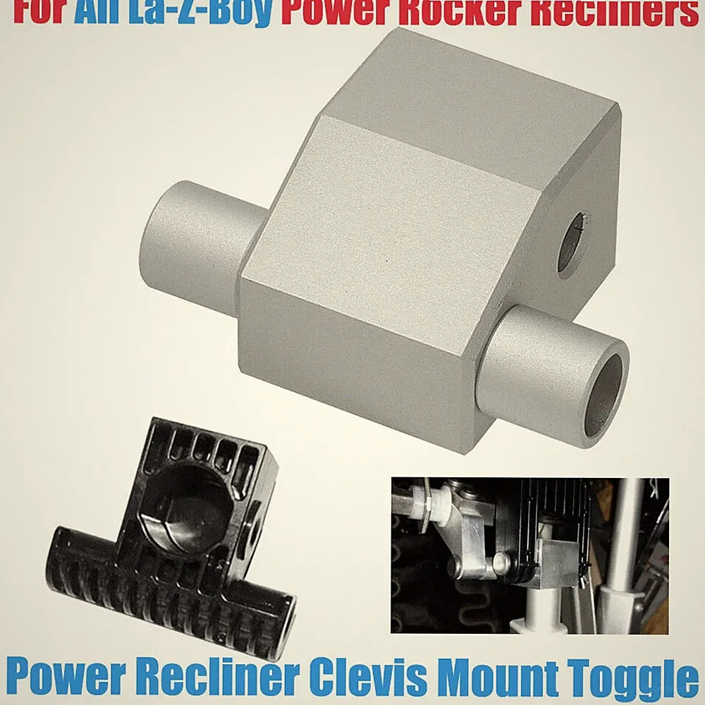 CNC Aluminum Clevis Mount Toggle Drive For All Lazy Boy Power Rocker Recliner
