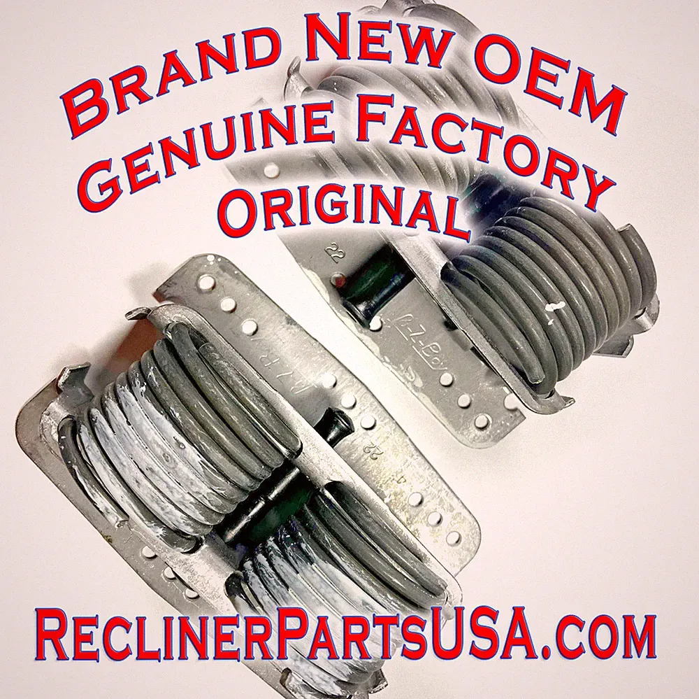 NEW Heavy Duty La-Z-Boy Recliner Rocker Replacement Springs WITH RESTRICTOR PINS