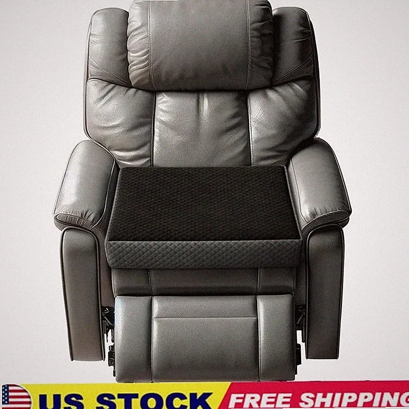 Recliner Cushion Memory Foam Support Easy Rise Velvet Cover Machine Washable New