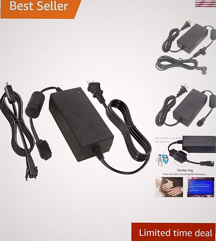 Universal Power Cord for Recliner Chair - 2-Pin Power Adapter with Extension...