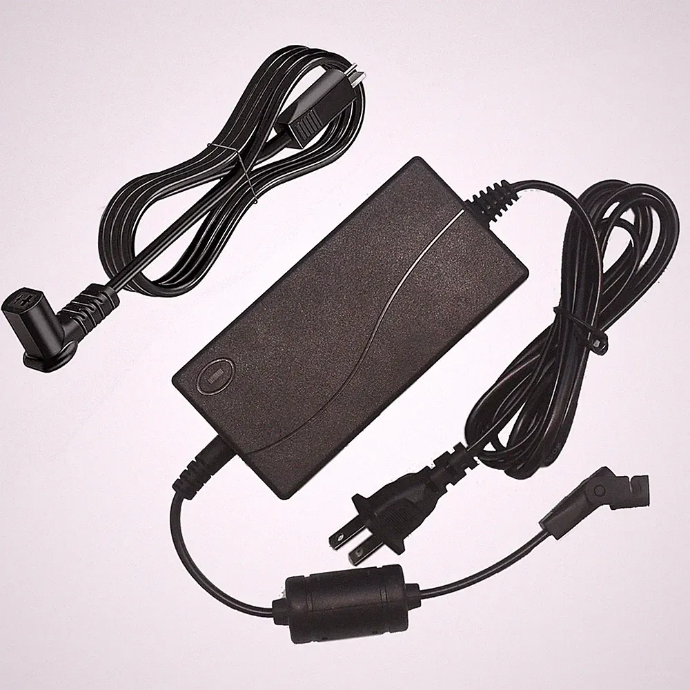 Universal Power Cord for Recliner Chair - 2-Pin Supply Black
